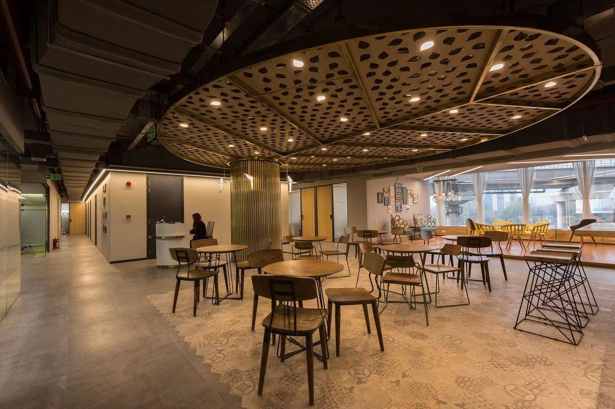 conventional office spaces