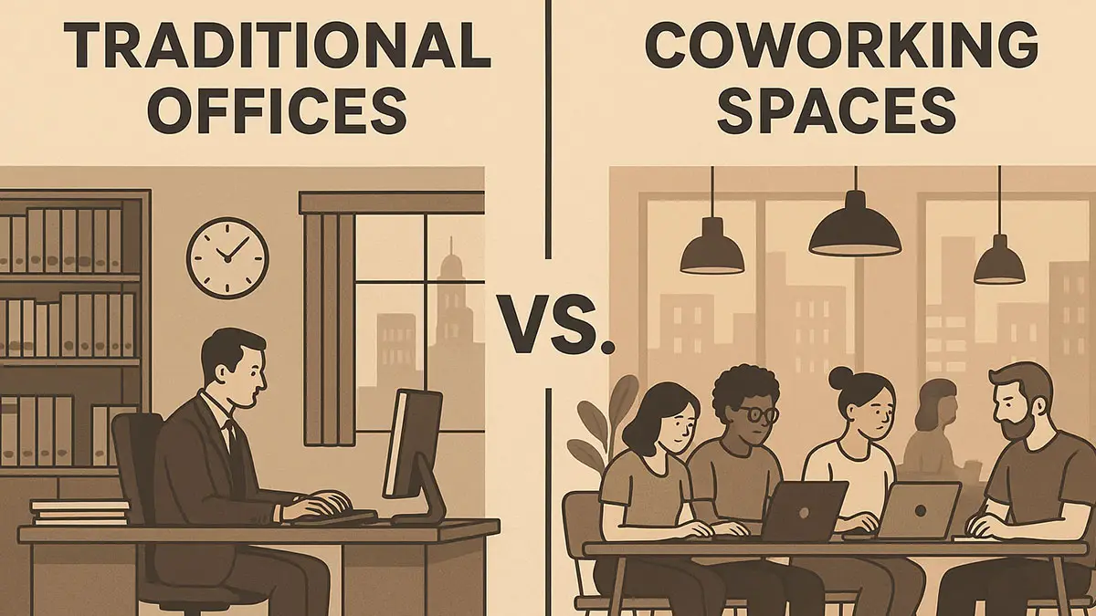 The Hidden Costs of Traditional Offices vs. Coworking Spaces