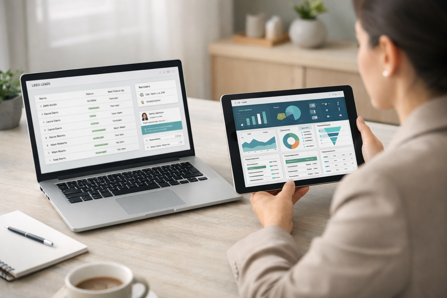 difference in CRM and simple lead management